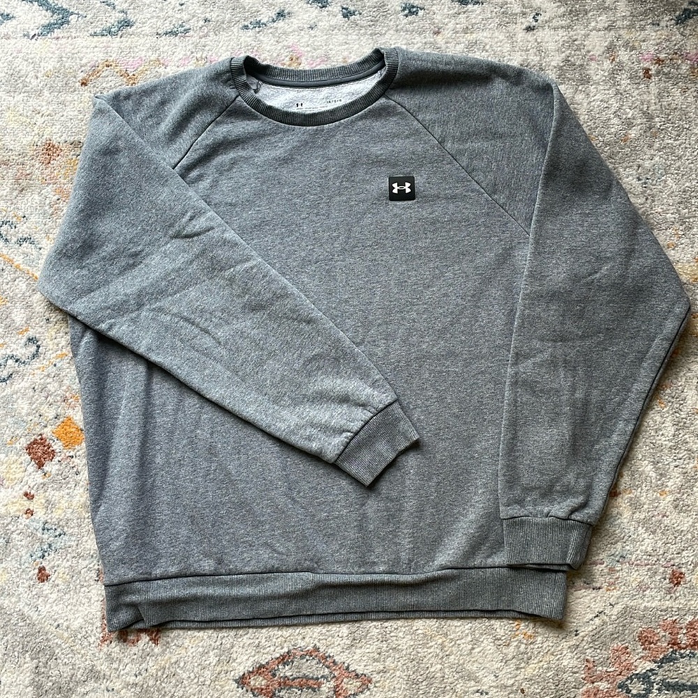 Grey Under Armour Crewneck Sweatshirt